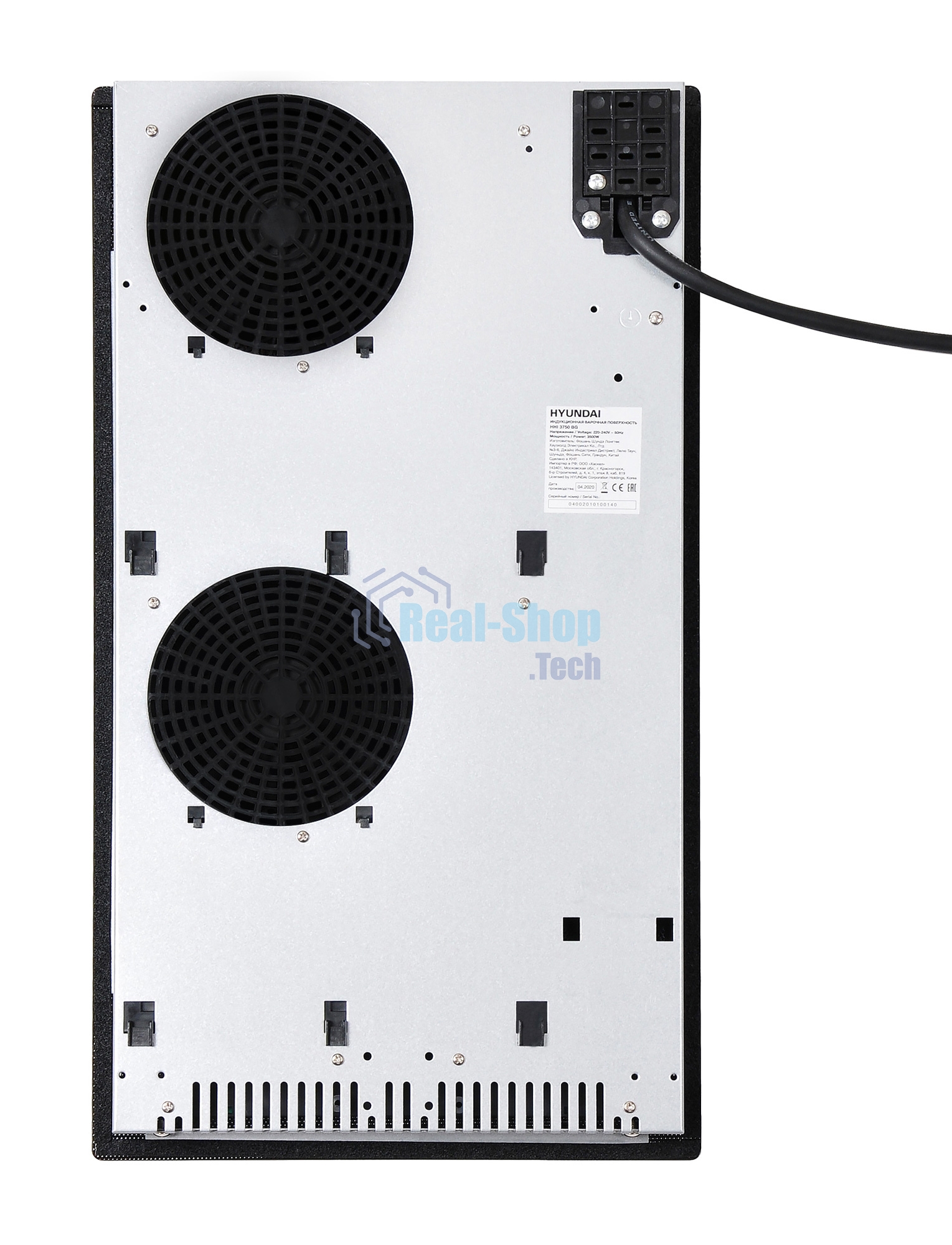 Индукционная варочная панель Hyundai HHI 3750 BG черный