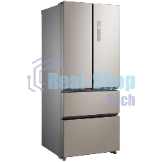 Холодильник Бирюса FD 431 I нержавеющая сталь трехкамерный 244/147 л морозилка снизу