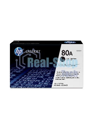 Картридж лазерный HP 80A (CF280A) черный для LaserJet Pro 400 M401/M425 2700 стр.