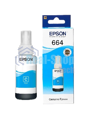 Чернила для Epson C13T66424A Epson L100 (cyan) 70 мл