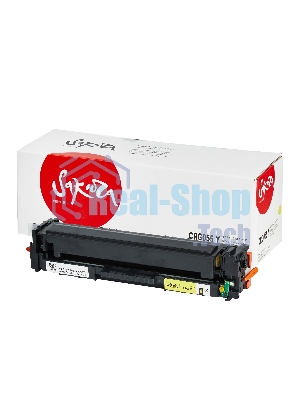 Картридж лазерный Sakura 055Y (3013C002) для Canon LBP664Cx/LBP663Cdw/MF746Cx/MF744Cdw/MF742Cdw, желтый, 2100 к. (чип без счетчика копий)