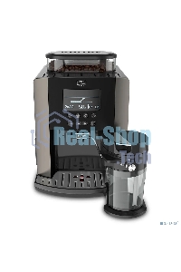 Кофемашина Krups Arabica Latte EA819E10 1450Вт черный/коричневый