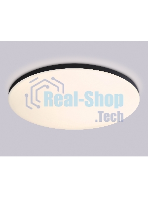 Умный светодиодный светильник FZ2006 BK черный IP54 30W 3000K-6500K+RGB Wi-Fi Алиса/Tuya/Smart Home/Alexa D450*60 (ПДУ ИК)
