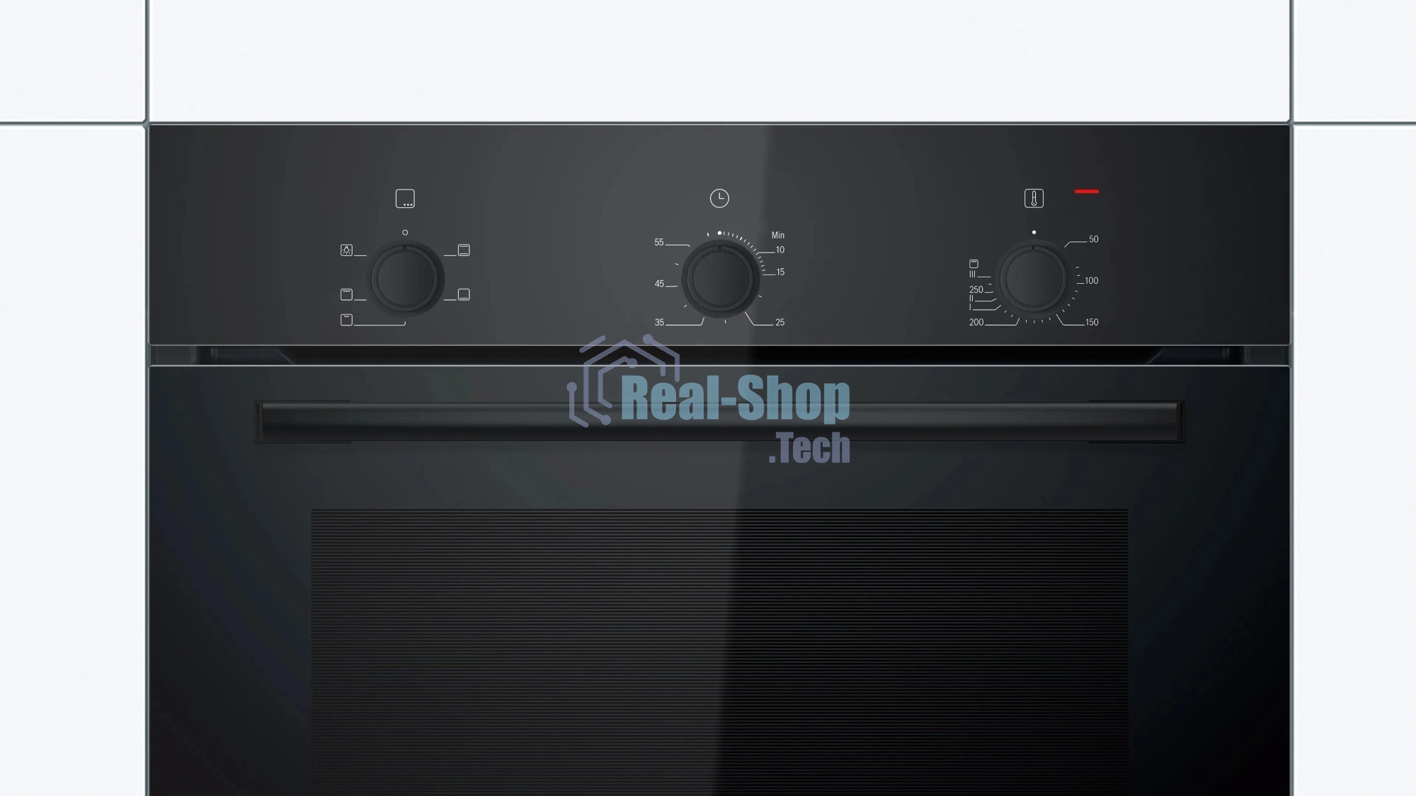 Духовой шкаф Bosch HBF011BA1T Serie 2, черный, класс энергоэффективности А, 4 режима,71 литр, сделано в Турции