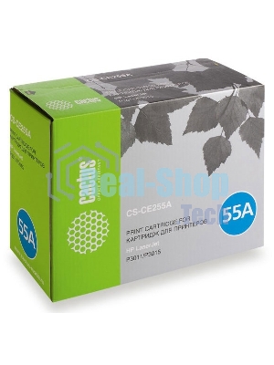 Картридж лазерный Cactus CS-CE255AS черный (6000 стр.) для HP LaserJet P3011/P3015
