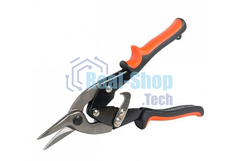 Ножницы по металлу 250 мм., правый рез, двухкомпонентные рукоятки