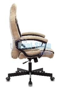 Кресло игровое Бюрократ VIKING 6 KNIGHT BR FABRIC коричневый, крестовина металл/пластик