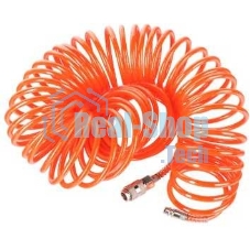 Шланг спиральный для пневмоинструмента PATRIOT PU 156x8мм полиамид быстросъем.