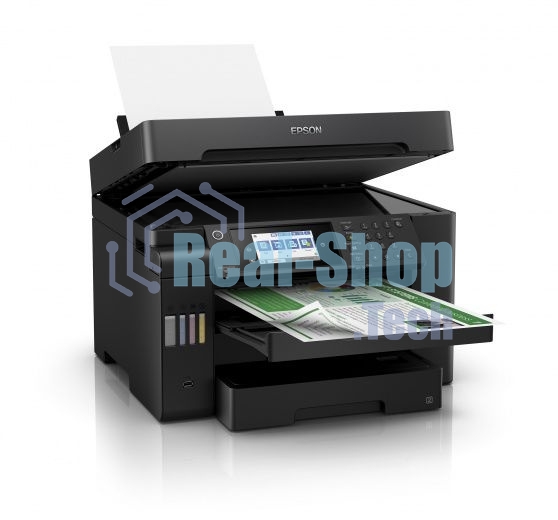 МФУ струйное Epson L15150, (A3, ADF, duplex, 35 стр./мин., Ethernet, Wi-Fi черный)