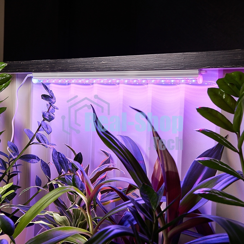 Светильник светодиодный для растений Rexant Green line 14 Вт LED с комплектом креплений