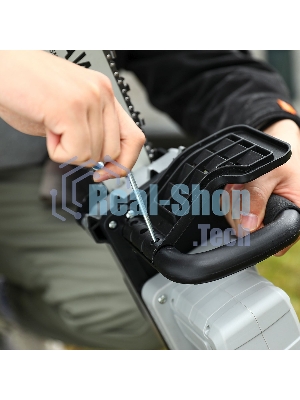 Пила цепная аккумуляторная в кейсе DEKO DKCHS 40 PRO [063-4357] 2х20В, 2x4.0А·ч, 2 з/у