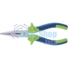 Длинногубцы прямые Сибртех 180 мм, двухкомпонентные рукоятки