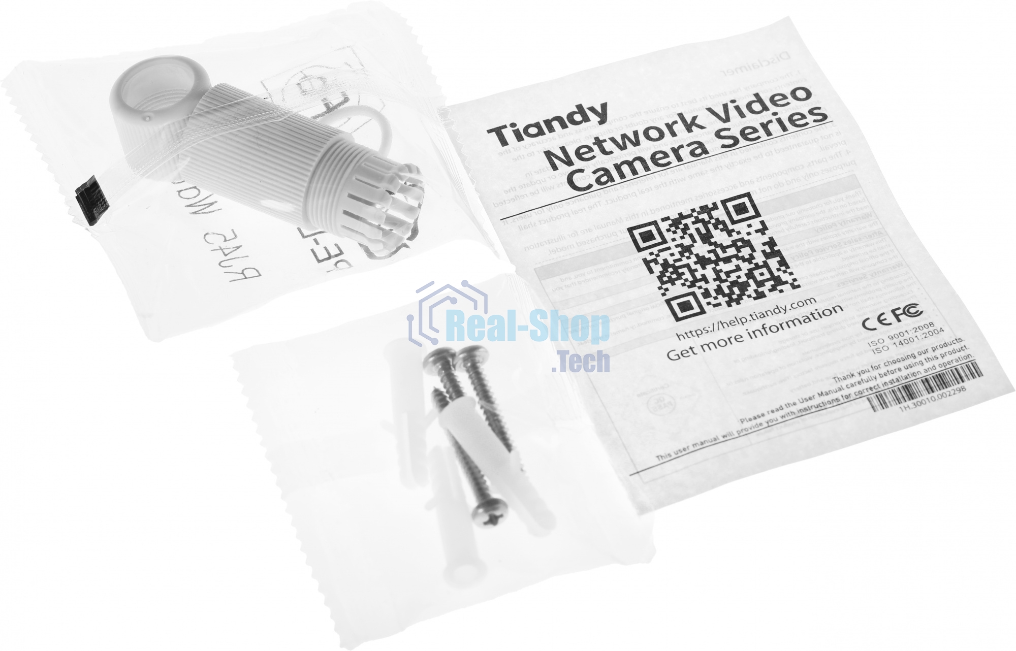 Камера видеонаблюдения IP Tiandy AK TC-C321N I3/E/Y/4мм 4-4мм цв. корп.:белый