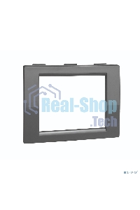 Рамка универсальная, 2 модуля, черный, RAL 9005 DKC/ДКС F00011B In-Liner Aero