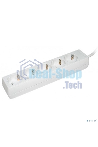 Удлинитель 5х3 м с заземл. 16А IP20 У04 2P+PE ИЭК WYP10-16-05-03-Z-N