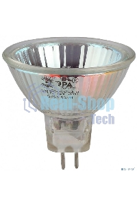 Лампа галогенная ЭРА GU5.3-JCDR (MR16) -50W-230V-Cl(10/200/6000)