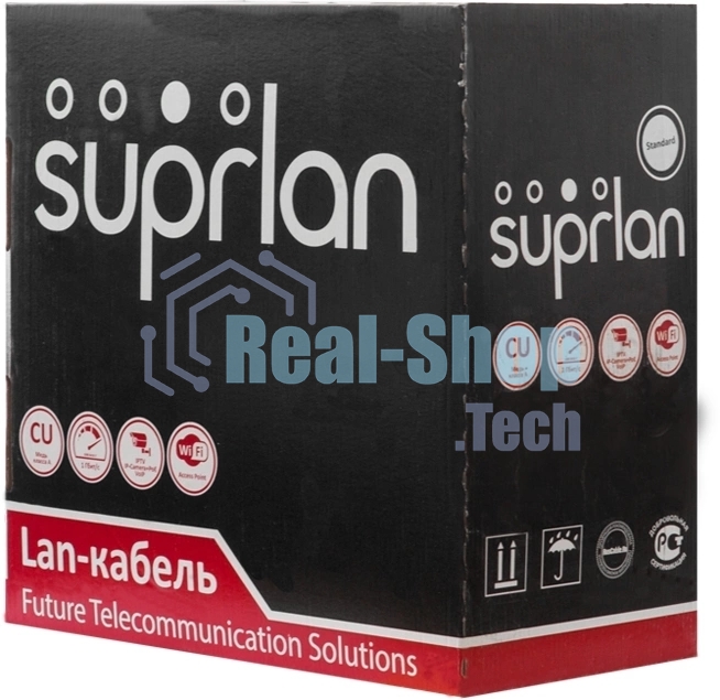 Кабель SUPRLAN Standard UTP Cat.5e 4x2xAWG24 Cu PE Outdoor 305м 01-0325-1