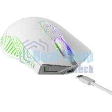 Мышь беспроводная Defender Pandora GM-502 белый, 3200 dpi, радиоканал, USB, кнопки - 7