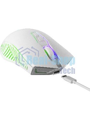Мышь беспроводная Defender Pandora GM-502 белый, 3200 dpi, радиоканал, USB, кнопки - 7