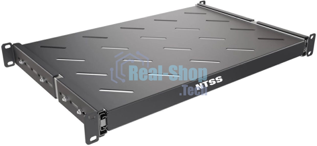 Полка выдвижная NTSS NTSS-MSKB-FS-600-BL 1U нагр.:20кг. 19