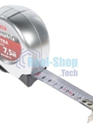 Рулетка Matrix Magnetic, 7,5 м х 25 мм, магнитный зацеп
