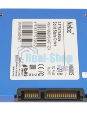 Накопитель SSD Netac N600S, 2Tb, SATA III, 2.5