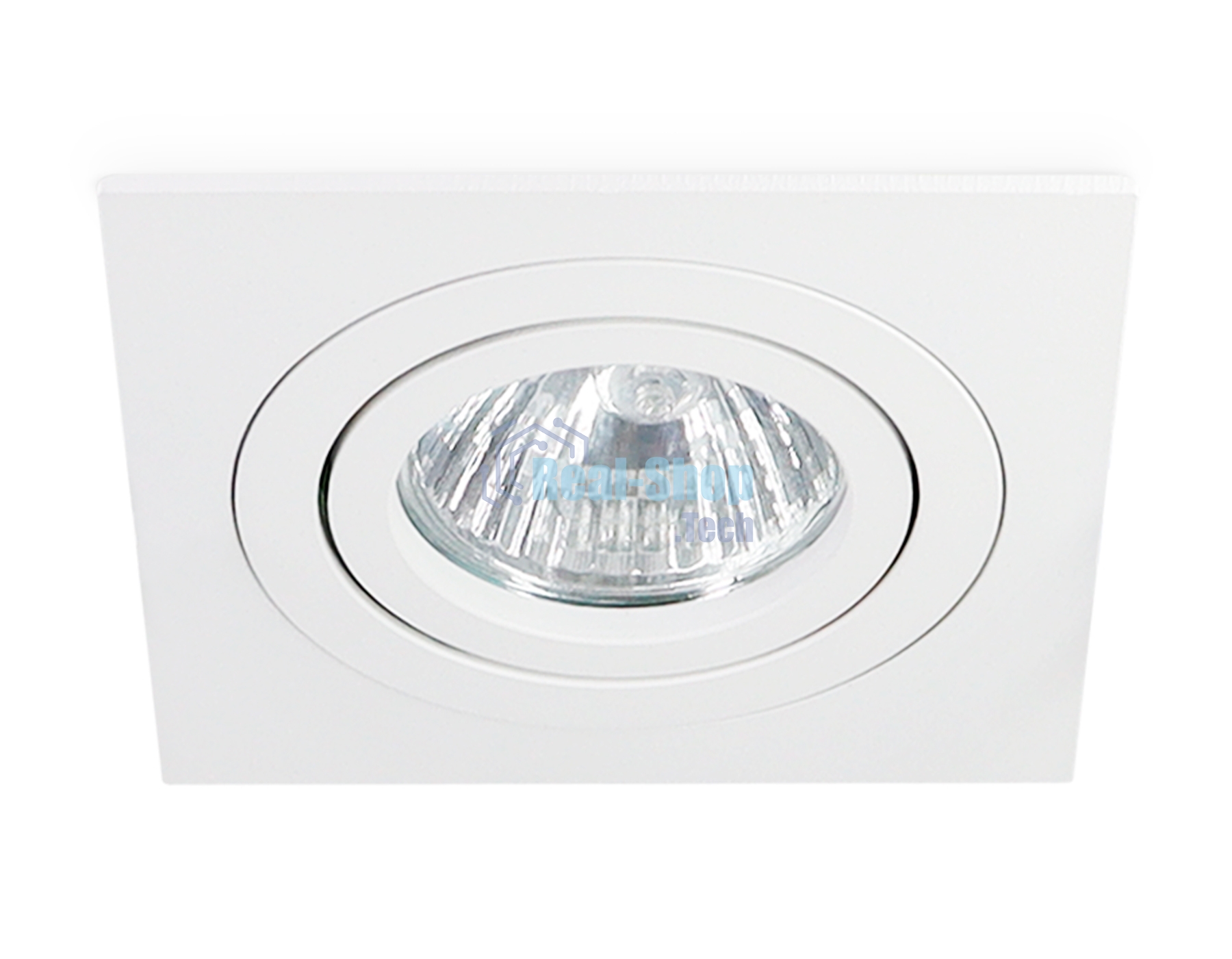Встраиваемый поворотный точечный светильник Ambrella light TN102621 WH белый GU5.3 92*92*28