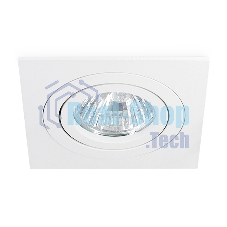 Встраиваемый поворотный точечный светильник Ambrella light TN102621 WH белый GU5.3 92*92*28