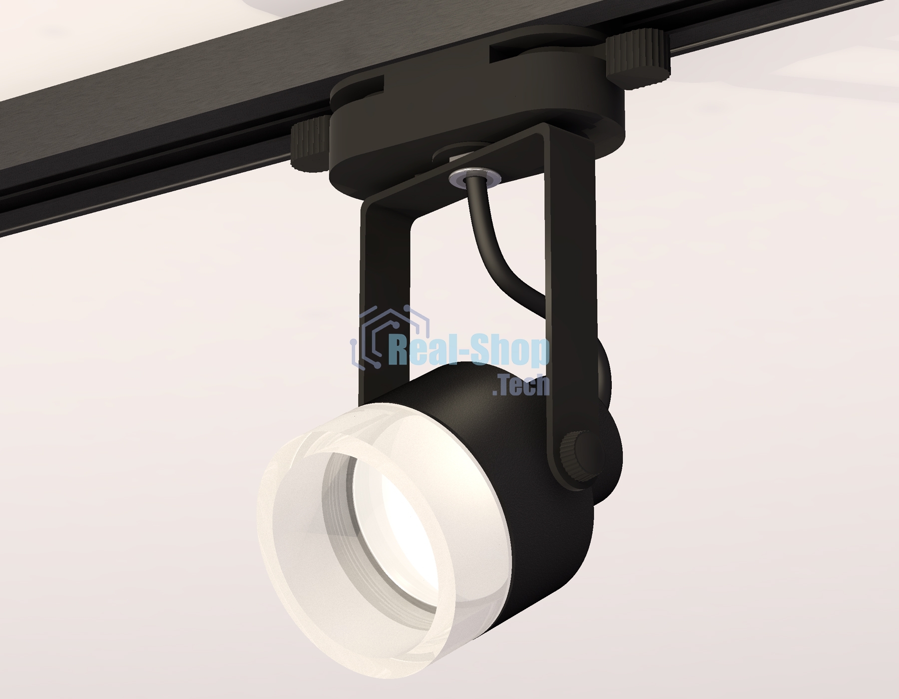 Светильник Ambrella light XT6602085 PBK/FR черный полированный/белый матовый MR16 GU10 (C6602, N6248)