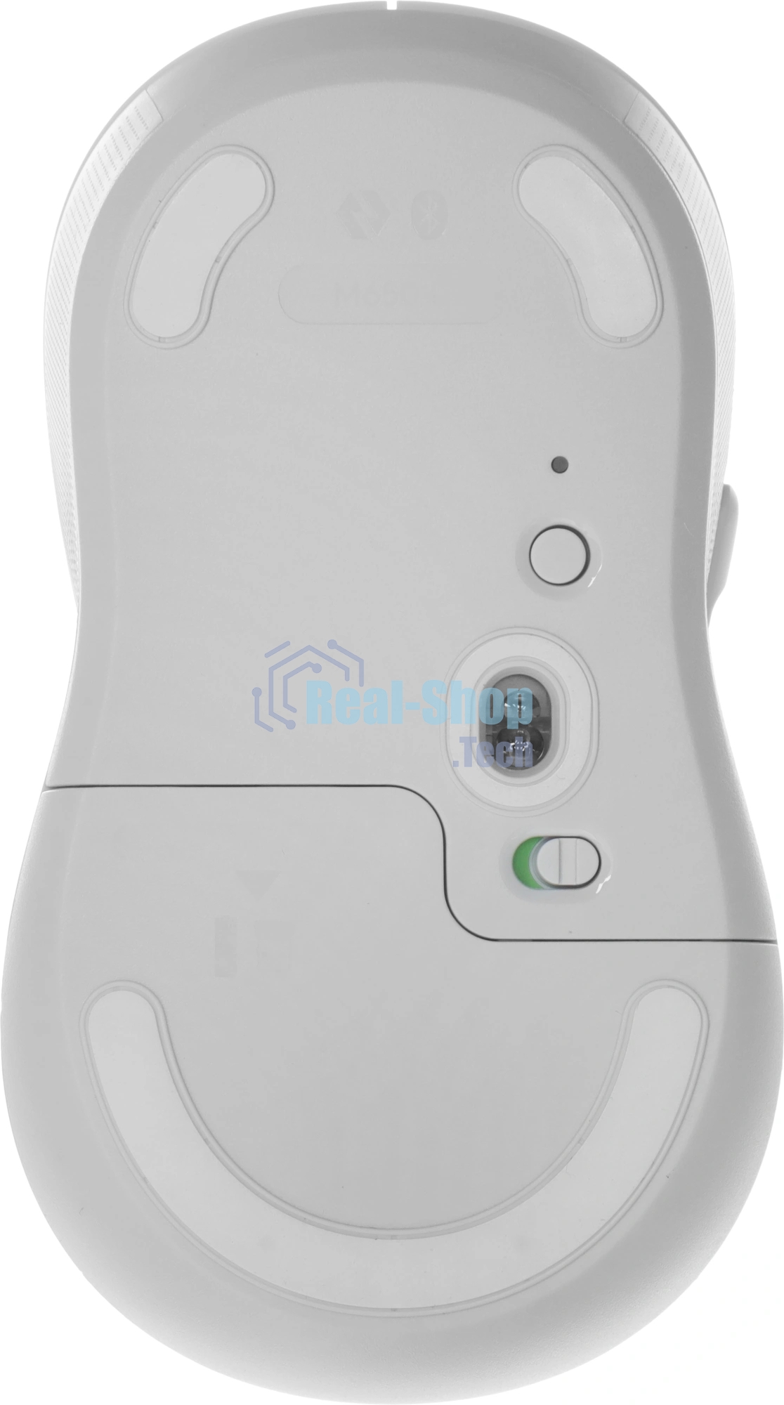 Мышь беспроводная Logitech Signature M650 L белый, 4000 dpi, радиоканал, Bluetooth, USB, кнопки - 5