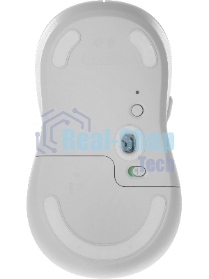 Мышь беспроводная Logitech Signature M650 L белый, 4000 dpi, радиоканал, Bluetooth, USB, кнопки - 5