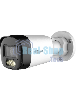 Камера видеонаблюдения Dahua DH-HAC-HFW1500RLP-IL-A-0280B, IP, 5 Мп, 2.8 мм, белая