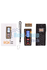 Лазерная рулетка RGK D30 дальность 0.3-30м точность ±2мм