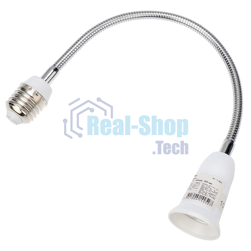 Переходник Rexant Е27-Е27 гибкий 300 мм