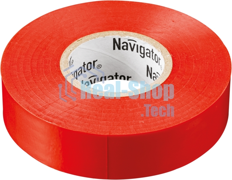 Изолента ПВХ Navigator 15 мм (рул.20м) красн. NIT-B15-20/R