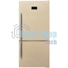 Холодильник Sharp SJ-653GHXJ52R бежевый двухкамерный 400/164 л морозилка снизу, No Frost