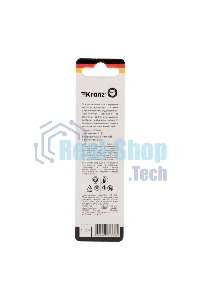 Сверло по металлу Kranz 3,5 мм HSS (2 шт. в упаковке) DIN 338