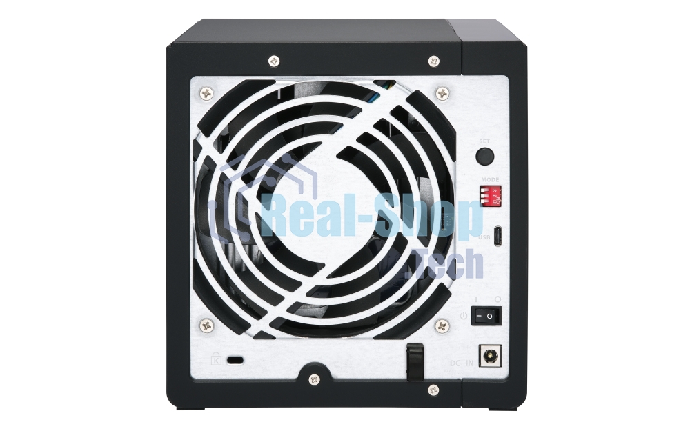 Полка расширения сетевого хранилища без дисков channel QNAP DAS TR-004 4 Bay 2.5/3.5 SATA Type-C USB 3.1 Gen 1 (5 Gb/s) Direct Attached Storage with Hardware RAID