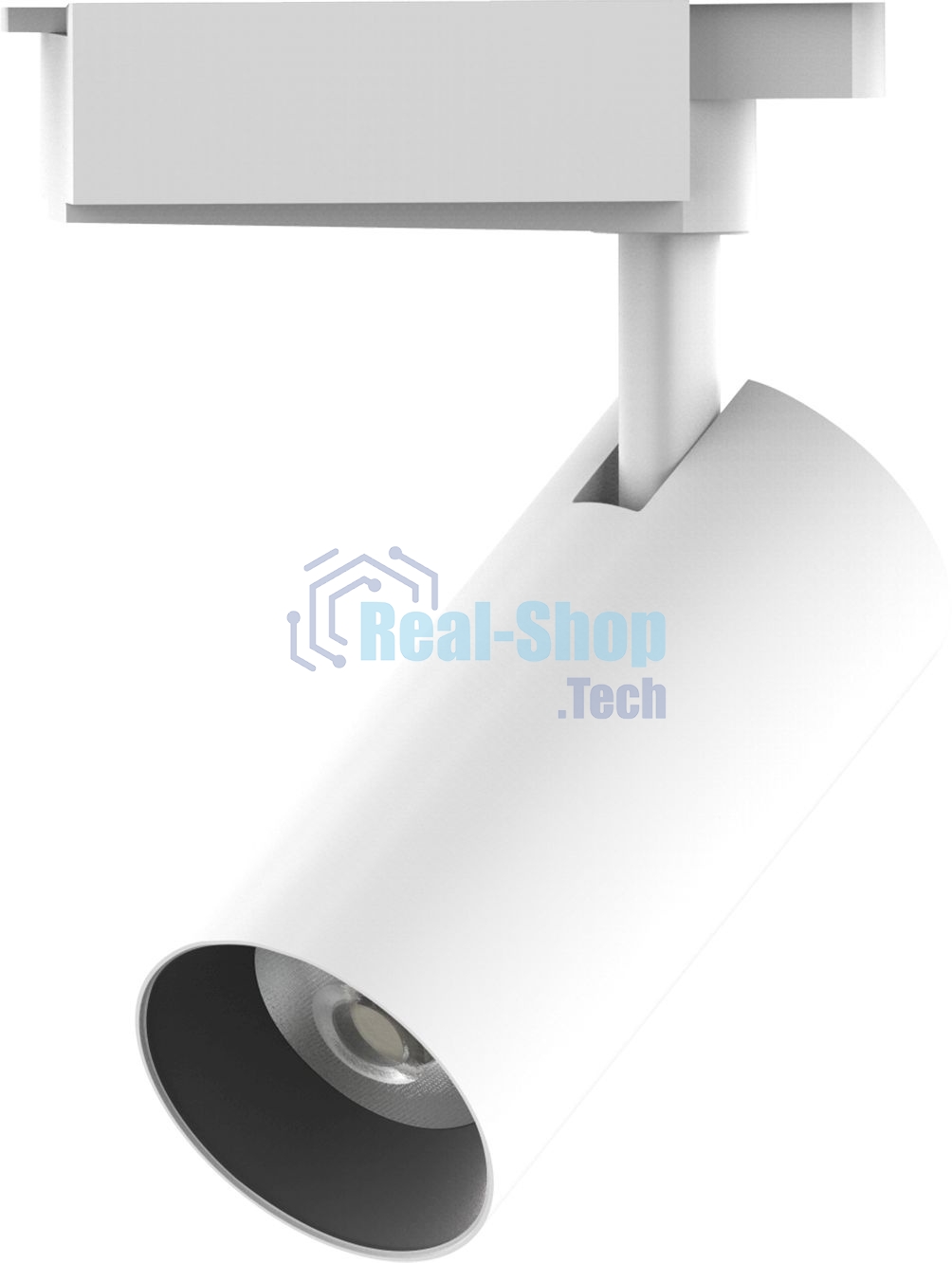 Светильник Gauss трековый цилиндр 20W 1760lm 4000K 180-220V IP20 65x206мм белый LED 1/40