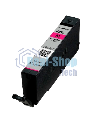 Картридж струйный Canon CLI-481XL M EMB для TS6140/TS8140/TS9140/TR8540. Пурпурный. 466 страниц.