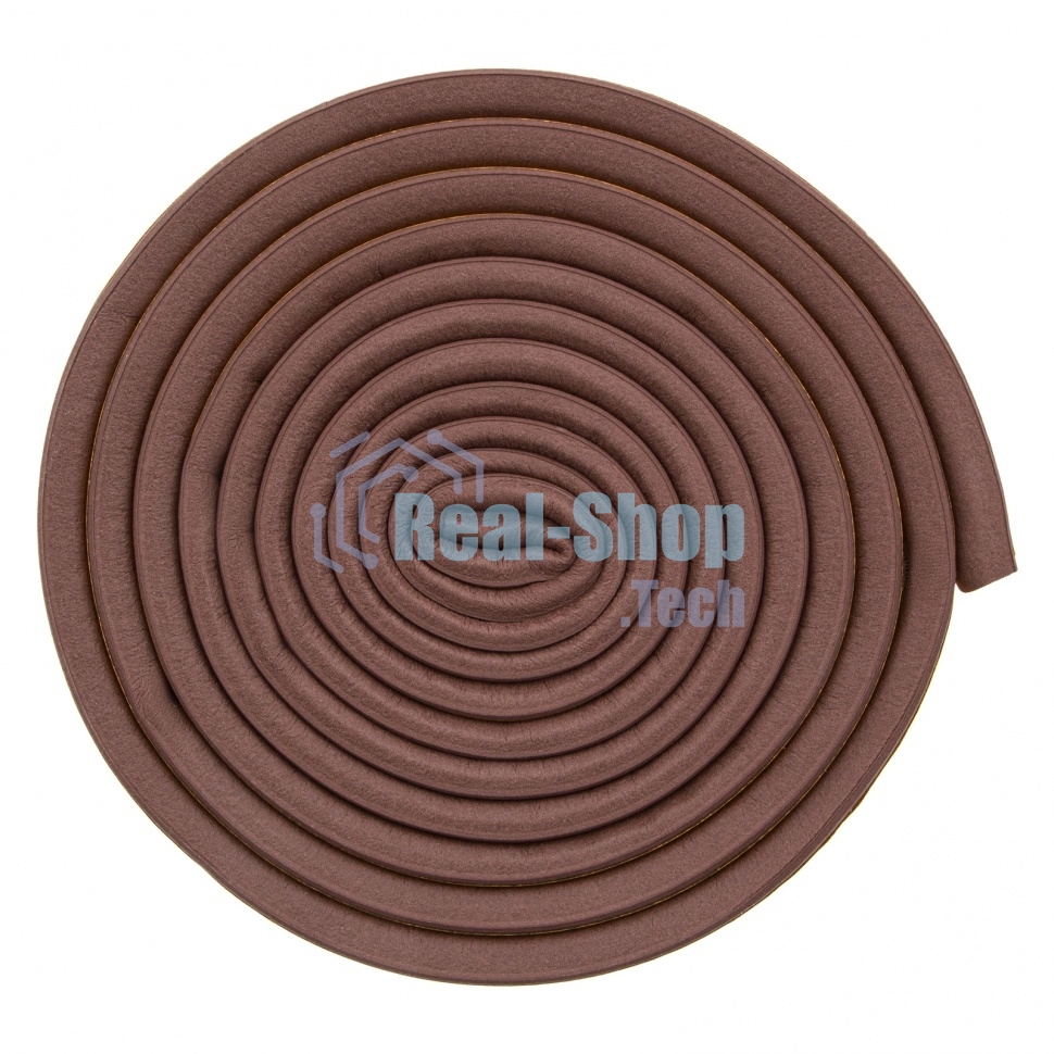 Уплотнитель резиновый Сибртех, 6 м, профиль 