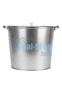 Бак для воды Россия оцинкованный с крышкой 32л,без крана67549