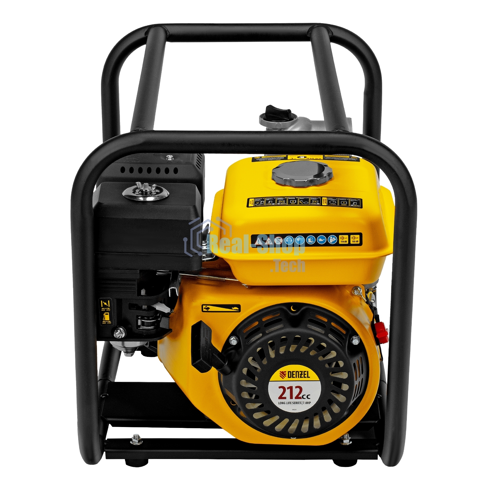 Мотопомпа бензиновая Denzel PX-50 для чистой воды, 7 л.с., 2