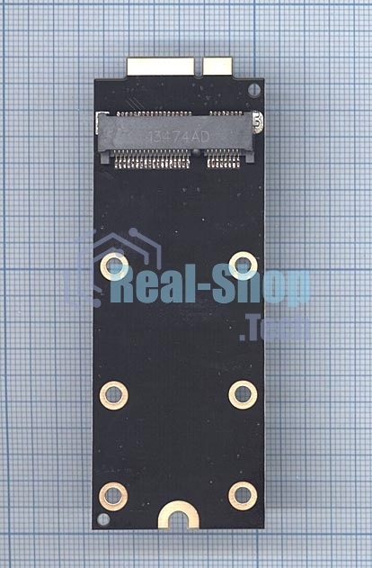Переходник mSATA на 7+17 pin SSD Для MacBook Pro Retina 2012 IMAC A1425 A1398 MC975 MC976 ME662