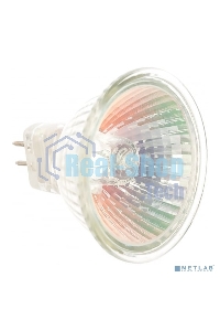 Лампа галогенная ЭРА GU5.3-JCDR (MR16) -50W-230V-Cl(10/200/6000)