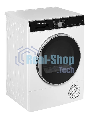 Сушильная машина Kuppersberg DM 560 W белый, 8 кг, сушка - конденсационная, программ - 15, 59.5 x 84.5 x 56.6 см