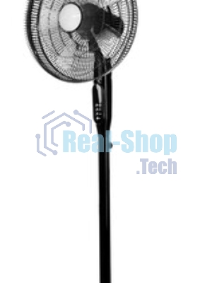 Вентилятор Centek CT-5026 черный, напольный, 65 Вт, 4 скорости, 44.5 см