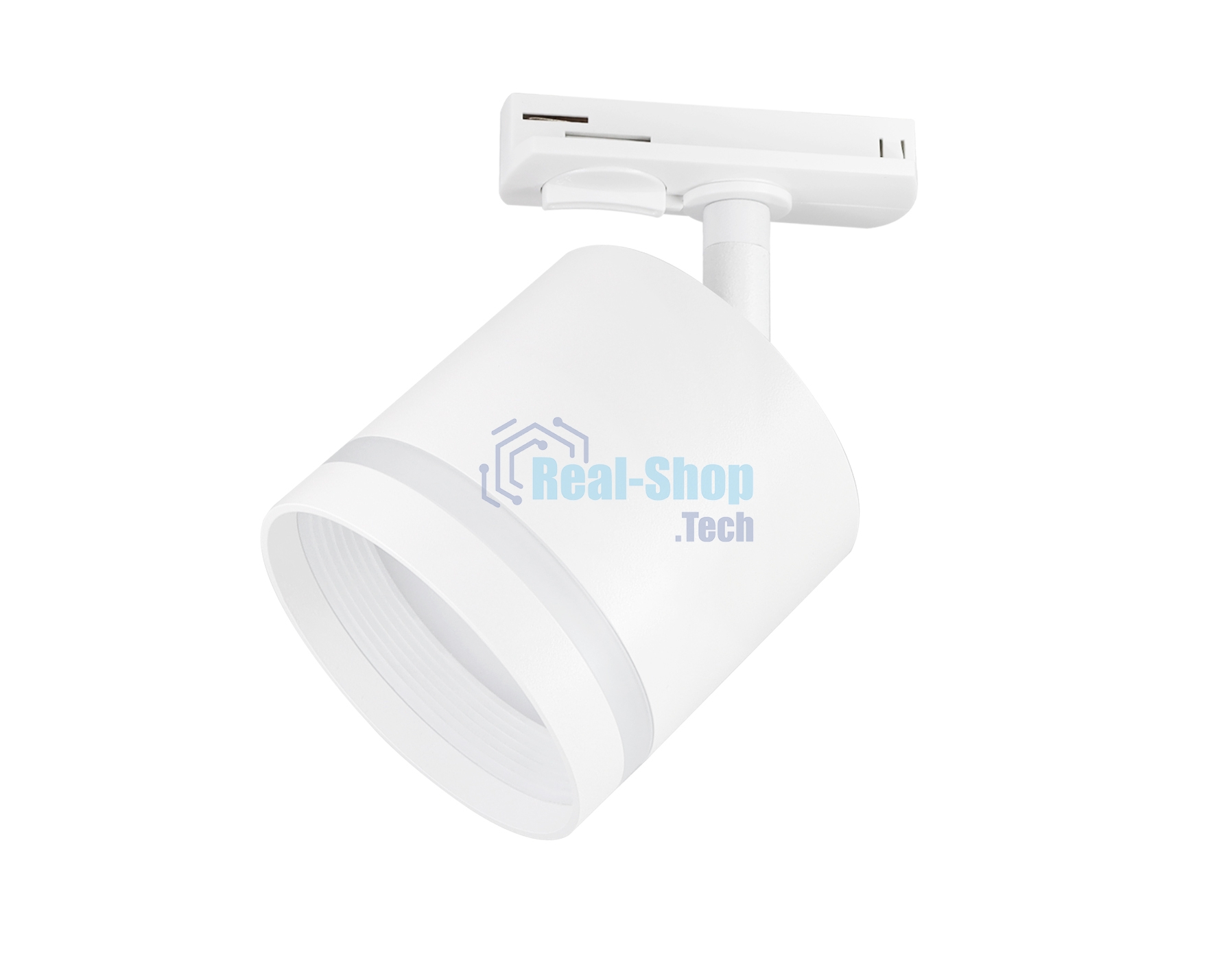 Трековый однофазный светильник Ambrella light GL5369 WH белый GX53 max 12W