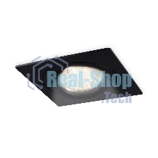 Встраиваемый поворотный точечный светильник Ambrella light TN102622 BK черный GU5.3 92*92*28