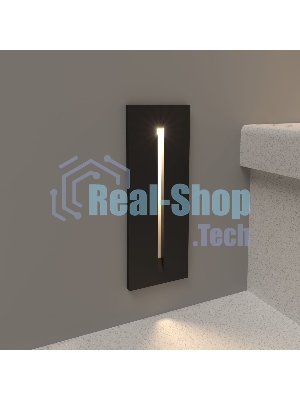 40108/LED / Светильник светодиодный Чёрный / Подсветка для лестниц